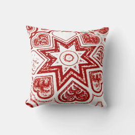 'マイハート'装飾用クッション（白） クッション