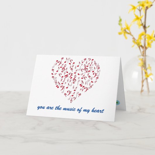 マイハート カード (黄色い花)