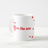 マイハート – マグカップ(バージョン2) コーヒーマグカップ (正面左)