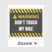 マイバイクをTouchしない シール (シート)
