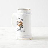 マイバイク ビールジョッキ (正面左)