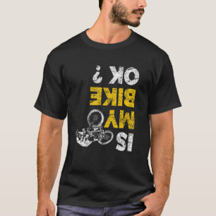 マイバイクOKバイクもしくは自転車に乗る人サイクリングサイクリストヴィンテージ Tシャツ