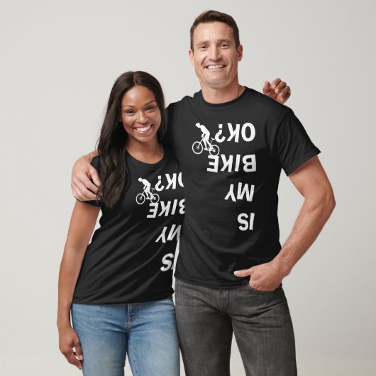 マイバイクOKマウンテンロおもしろいードBMX自転車 Tシャツ (ユニセックス)