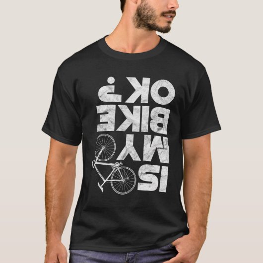 マイバイクOk MtbマウンテンバイおもしろいクサイクリングCycl Tシャツ (正面)