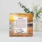 『マイバイブル』キリスト教の詩とサンセットビーチ  シーズンカード (スタンド正面)