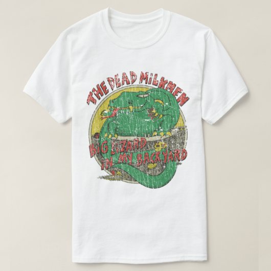 マイバックヤードの大きなトカゲ1985 Tシャツ (デザイン正面)