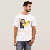 マイバナナスTouchしない Tシャツ (正面フル)
