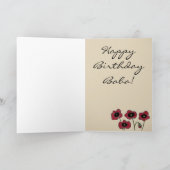 マイババザサンウクライナフォークアート カード (内部)