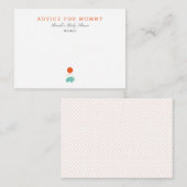 マイバルーン |ママアドバイスカード アドバイスカード (正面/裏面)
