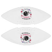 マイバレンタインサッカー招待状はがきT-Shi アメリカンフットボール (パネル)