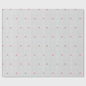 マイバレンタインニットハート ラッピングペーパー (フラット)