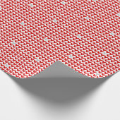 マイバレンタインニットハート ラッピングペーパー (角)