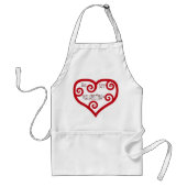マイバレンタインハート スタンダードエプロン (正面)