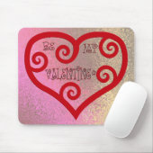 マイバレンタインハート マウスパッド (マウス)