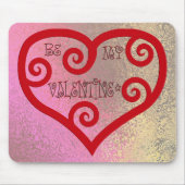 マイバレンタインハート マウスパッド (正面)