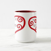 マイバレンタインハート マグカップ (中央)