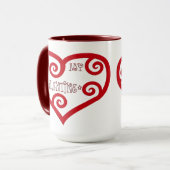 マイバレンタインハート マグカップ (正面左)