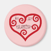 マイバレンタインハート マグネット (正面)