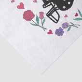 マイバレンタイン招待状はがき 薄葉紙 (詳細)