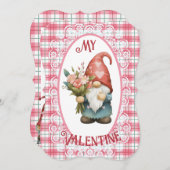 マイバレンタイン格言 – バレンティンズデイフラットカード シーズンカード (正面/裏面)