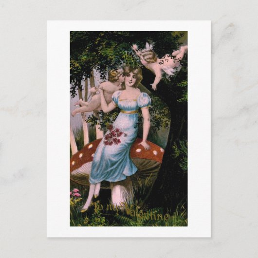 マイバレンタイン1914ヴィンテージ シーズンポストカード (正面)