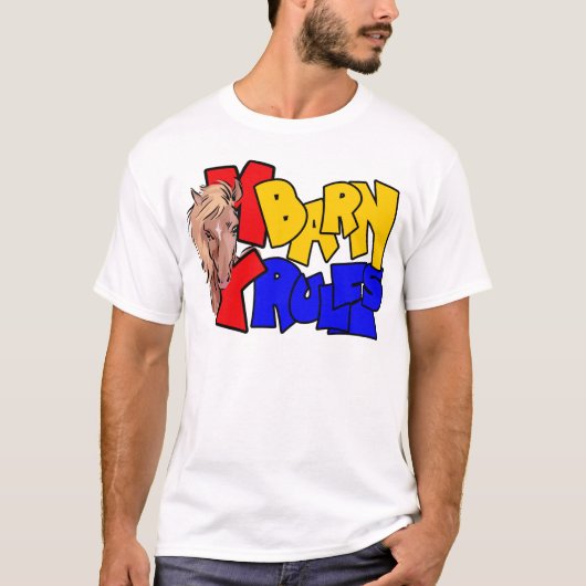 マイバーンマイルールホース Tシャツ (正面)