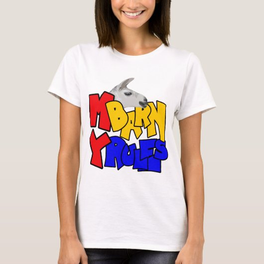 マイバーンマイルールラマ Tシャツ (正面)