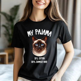 マイパジャマシャム猫 Tシャツ