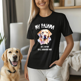 マイパジャマ – 10%綿、90%ラブラドール Tシャツ