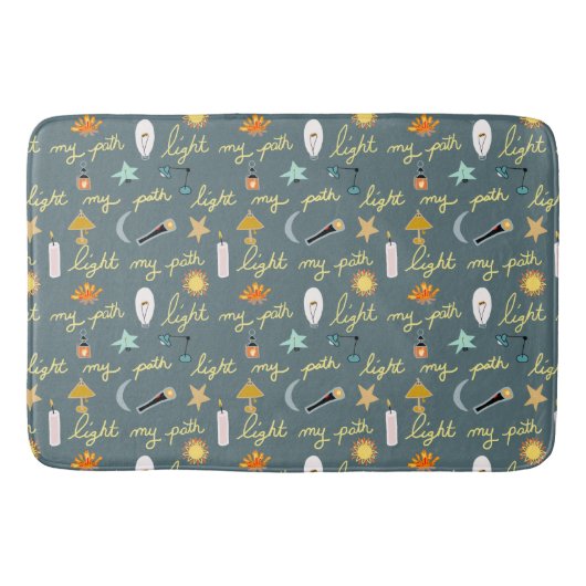 マイパスを照らす バスマット (正面)