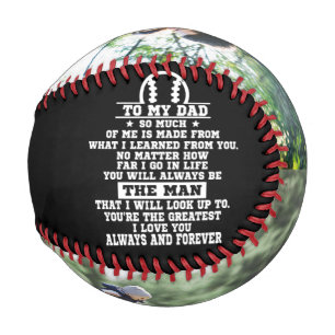  マイパパカスタム2パーソナライズされたフォトコラージュ 野球ボール