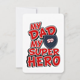 マイパパマイすごいヒーロー 案内状