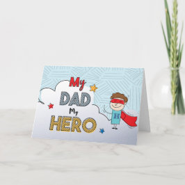 マイパパマイヒーロー父の日 カード