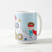 マイパパマイヒーロー コーヒーマグカップ (正面右)