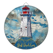 マイパパマイライトハ最高のウスパパエバーファーズデイ ダーツボード (正面)