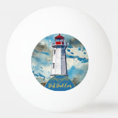 マイパパマイライトハ最高のウスパパエバーファーズデイ 卓球ボール (裏面)