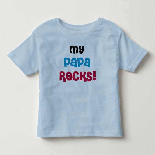 マイパパロックス トドラーTシャツ (正面)