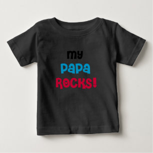マイパパロックス ベビーTシャツ