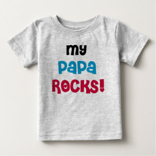 マイパパロックス ベビーTシャツ