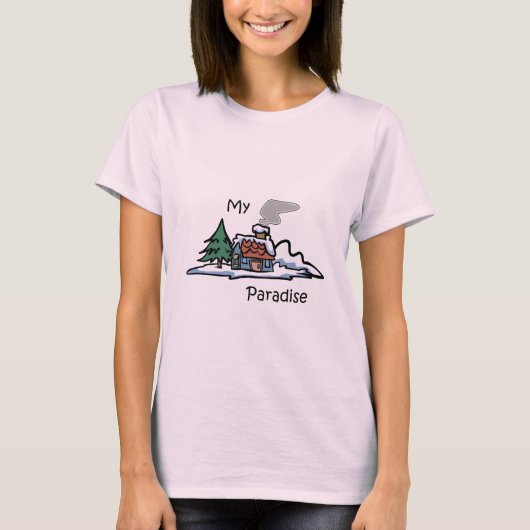 マイパラダイスキャビンデザイン Tシャツ (正面)