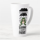 マイパレードマグカップで雨 カフェラテマグ (右アングル)