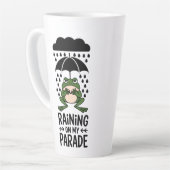 マイパレードマグカップで雨 カフェラテマグ (左アングル)