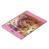 マイパーソナライズされたドリームマニフェストジャーナル ノートブック (左側)