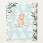 マイパーソナライズされたベビーメモリプリンセスキットンリリ プランナー手帳 (裏面)