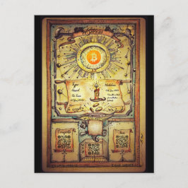 マイパーソナルビットコインHODL インビテーションポストカード