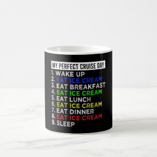マイパーフェクトクルーズ食べデイアイスクリームおもしろい コーヒーマグカップ