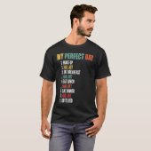 マイパーフェクトデイおもしろいネイルアート Tシャツ (正面フル)