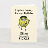 マイパーフェクトピックル誕生日 カード (正面)