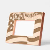 マイヒーローアメリカ国旗 レーザー彫刻フレーム (左)