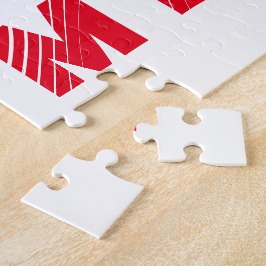 マイヒーローハムチーズホアギーサブマリンサブサンドイッチ ジグソーパズル (側面)